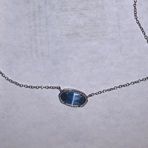 light blue Kendra Scott necklace